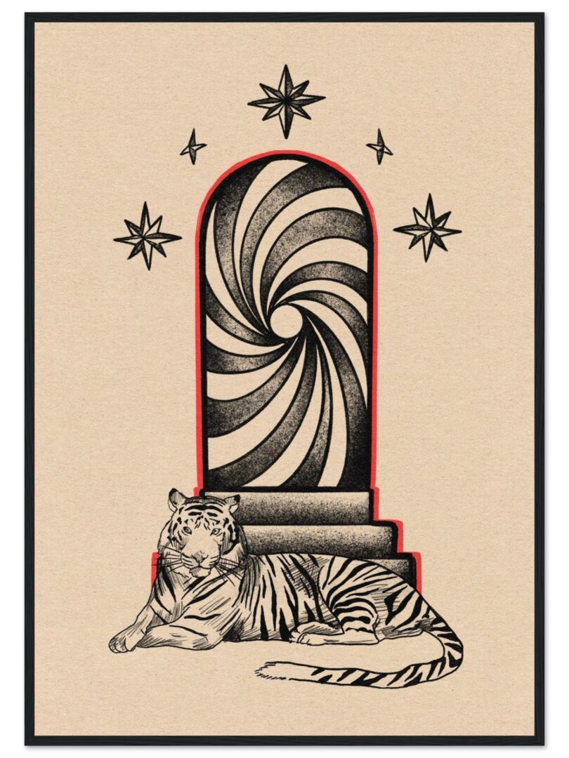 Fine Art Wooden Framed Poster