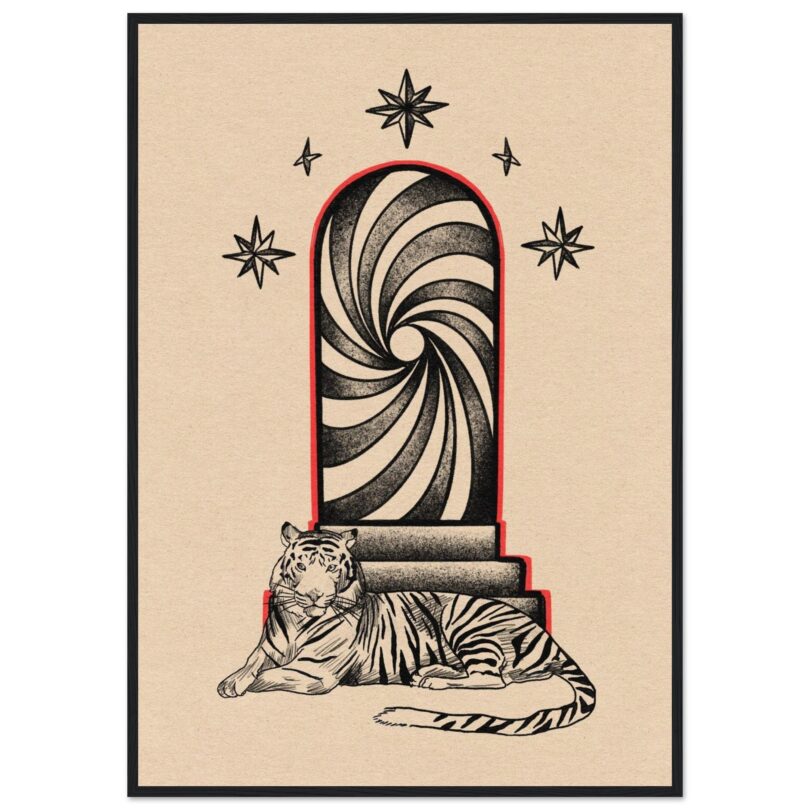 Fine Art Wooden Framed Poster