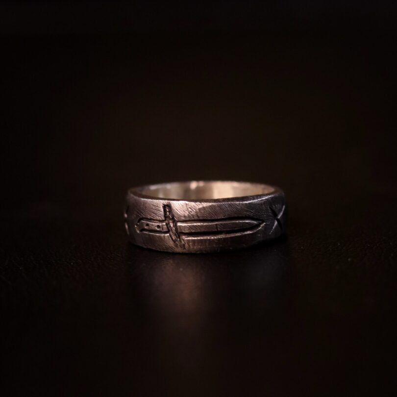| PRESALE | Dagger silver ring